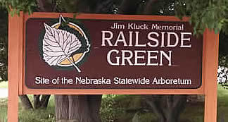 Railside Green sign